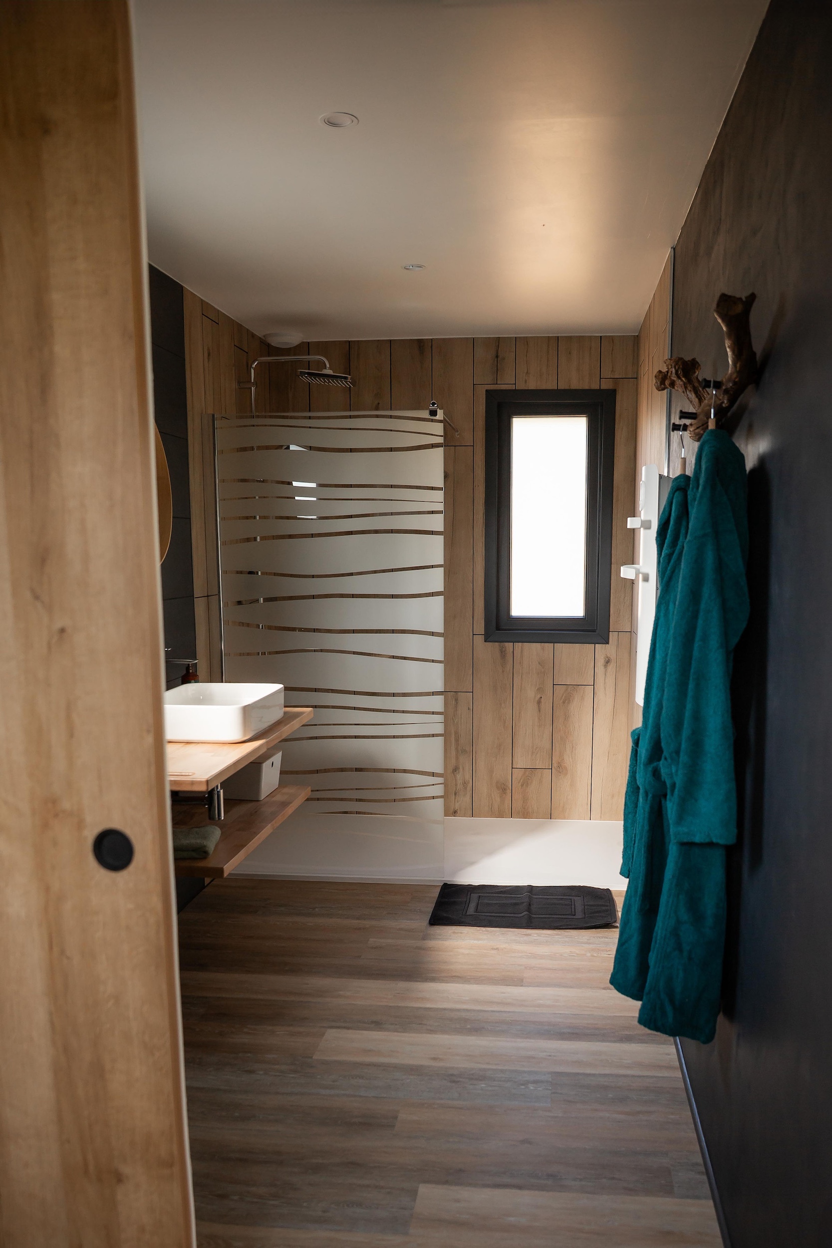 salle de bain lodge Heslinki