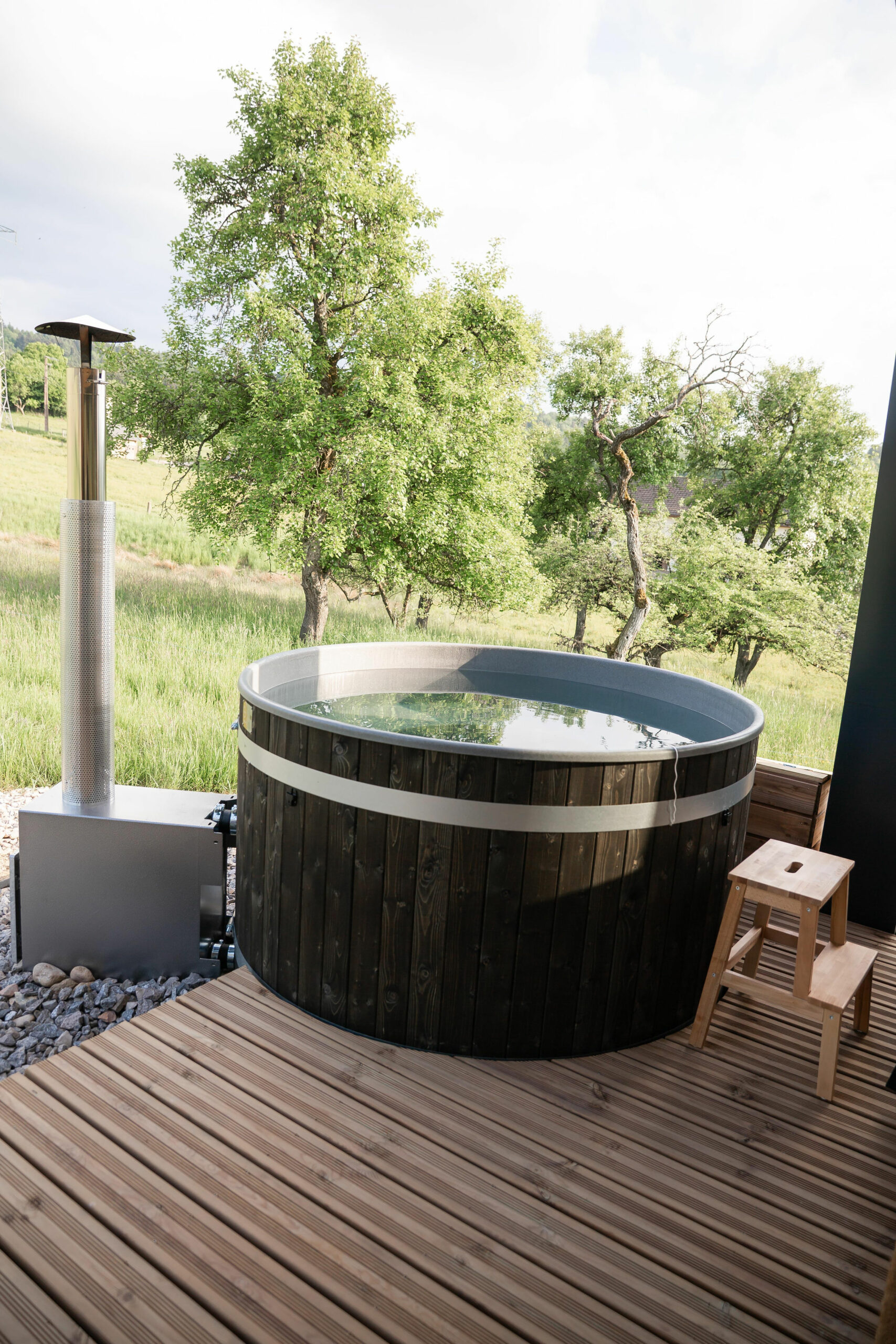 bain nordique privatif lodge Heslinki