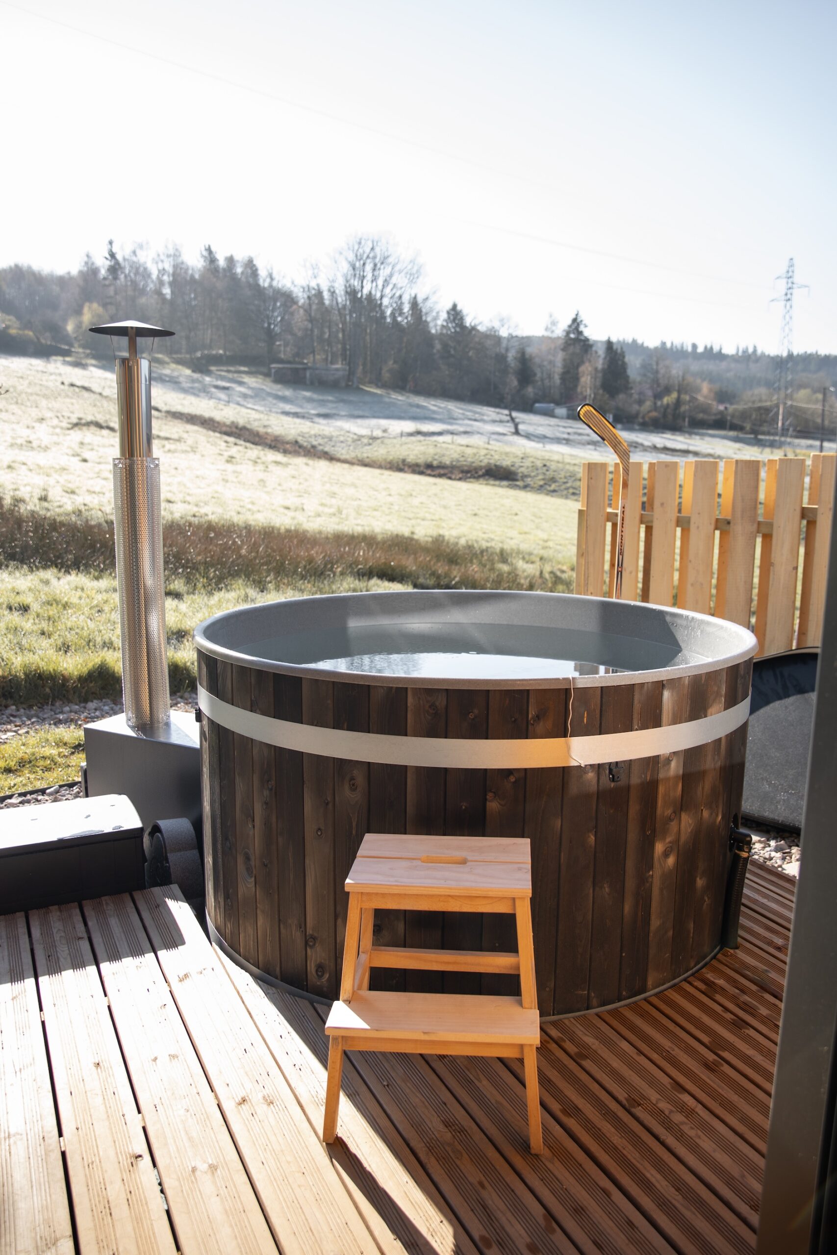 bain nordique privatif lodge Oslo